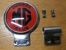 Owners club car - car, badge