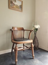 Fabulous Antique Oak Captains