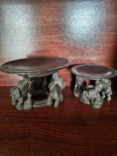 Vintage elephant candle - elephant,