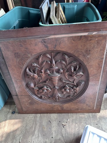 Victorian carved walnut - victorian,