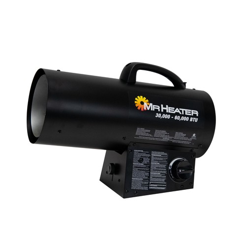 Heater forced air - air, propane