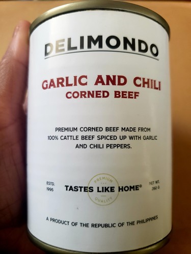 Delimondo corned beef garlic - delimondo,