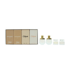 Chloe Mini Perfume Set Gift Set 4 x 5ml Nomade EDP & EDT Women's Fragrance Minis