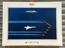 British airways concorde - airways, qe2