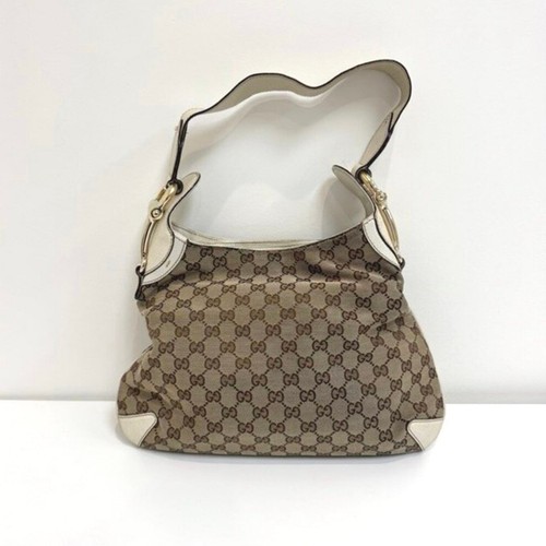 Gucci canvas horsebit - gucci, gg