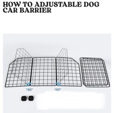 Rabbitgoo Dog Car Barrier for