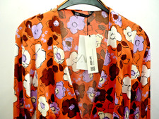 ZARA Ladies Orange Floral