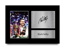 Mark Selby A4 Snooker Gift