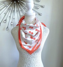 TK Maxx White/Red Cherry Print
