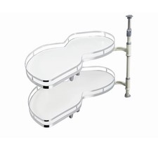 2 Tier Pull out Carousel Blind
