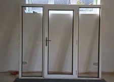 UPVC French Door with 2 Side panels