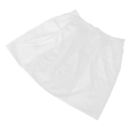 Reusable white waitress apron - white,