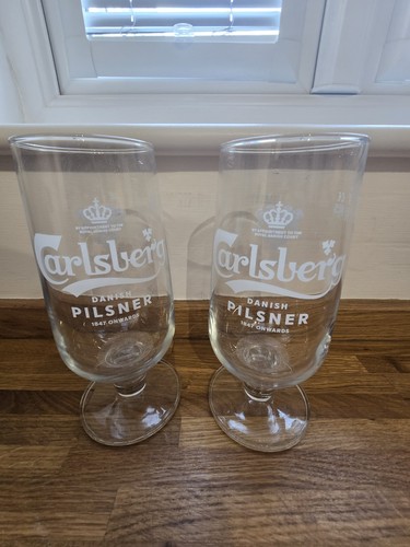 Carlsberg pint glass 2 - pint,