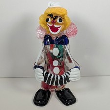 Vintage Murano Clown Art Glass