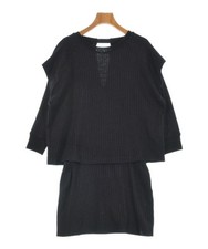 TOGA Dresses BlackxGray(Stripe Pattern) OS 2200629526013