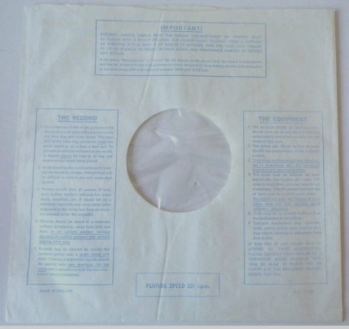 Decca 1960s vintage inner - vintage,