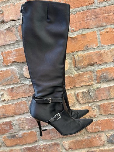 Sergio rossi tuxedo knee high - sergio,