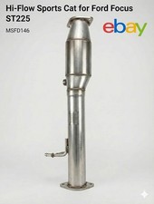 Milltek 200 Cell Sports Catalyst Ford Focus ST 225 ST225 3 inch Exhaust MSFD146