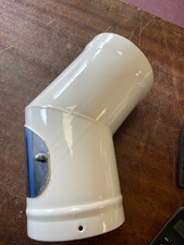 Cream / Ivory Enamel 45° Flue
