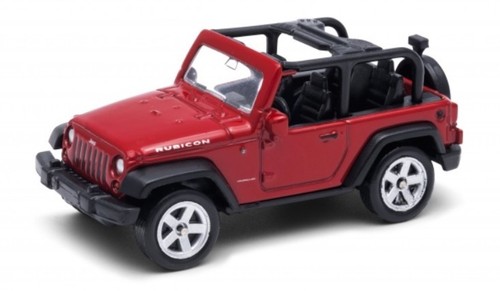 Welly jeep wrangler rubicon - jeep,