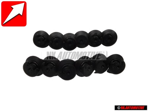 12x genuine boot lining - vw,