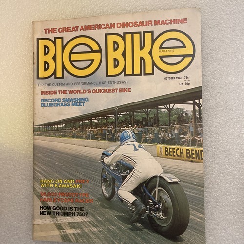 Big bike magazine - big, 1973