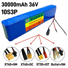 36V 30Ah 10S3P Rechargeable