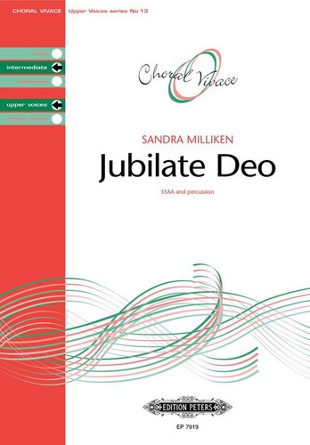 Jubilate deo percussion - percussion,, upper