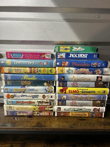 Lot vhs video - video, tapes