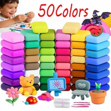 Air Dry Clay, 50 Colors