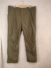Crane Trousers Cold Weather Padded Warm Winter Mens M Medium 32-34 Khaki Green