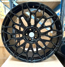 23" RANGE ROVER SPORT L494 L461 GLOSS BLACK RR395 DESIGN 10j Alloy Wheels X4