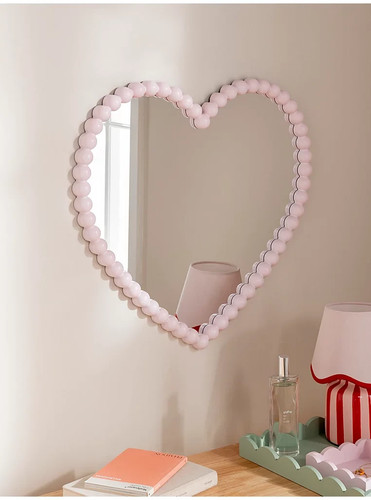 Modern pink heart - pink, shaped