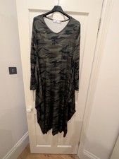 Ruby & Daisy Camoflage Free Size Parachute Dress  Long Sleeves