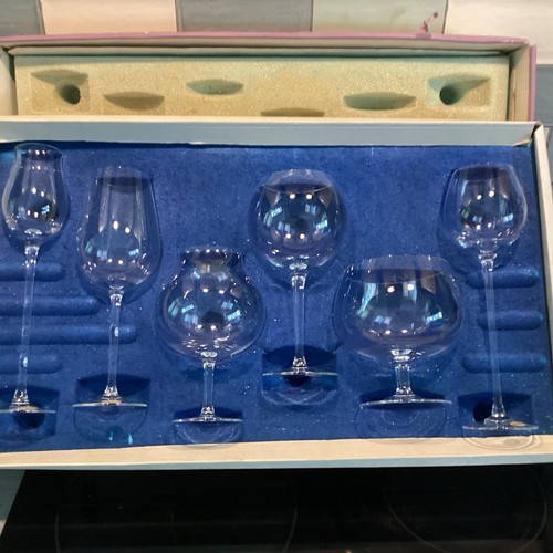 Vintage moser glasses boxed - vintage,