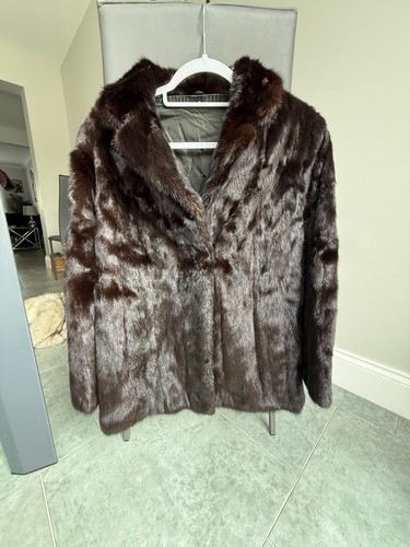 Vintage saga mink - saga, brown