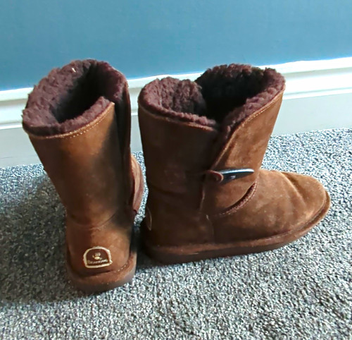 Bearpaw youth brown - bearpaw,