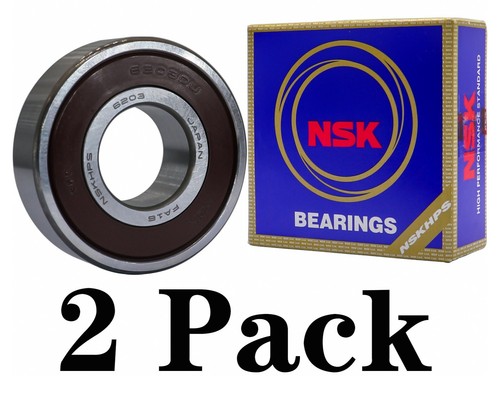 2pack nsk 6203ddu 17x40x12mm - 6203ddu,