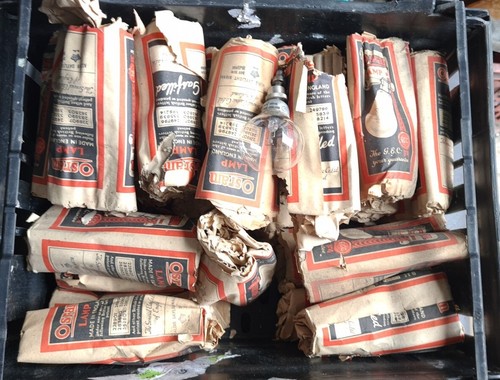 Osram vintage bulbs ww2 - bulbs,