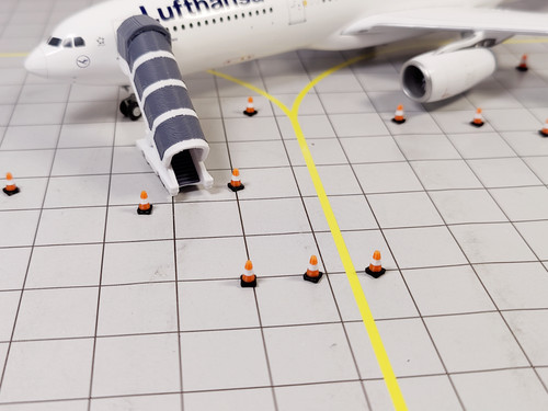 100x orange white traffic - orange/white,