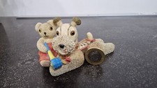 Vtg Royal Doulton Jane Hissey Old Bear & Friends Ruff's Prize Figurine Schnauzer