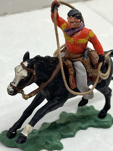 Vintage britains h632 cowboy - vintage,