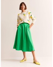Boden Isabella Green Taffeta