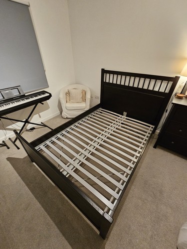 Ikea hemnes double wooden bed - hemnes,