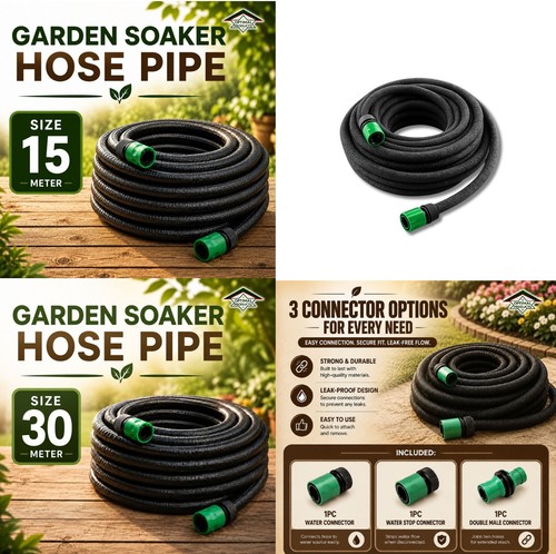 30m flexible soaker - 30m, hose