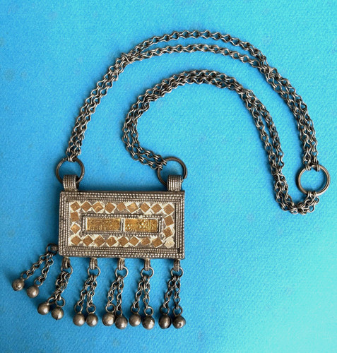 Vintage silver prayer holder - vintage,