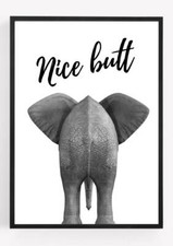 Funny Bathroom Print Picture