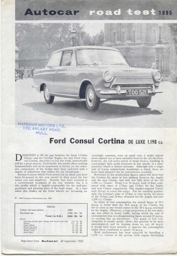 Ford consul cortina - ford,