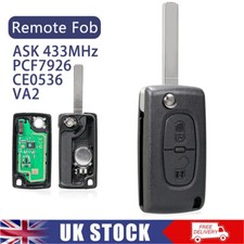 433MHz 2 Button Remote Key Fob