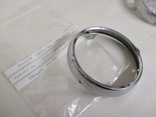 NOS HONDA CB450 CB450KO CB77 CB72 CHROME HEADLIGHT RIM 33101-283-003